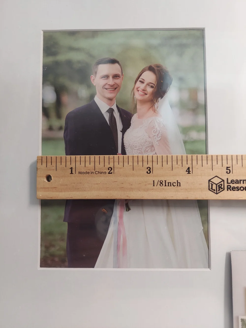 Americanflat 14x14 Square Picture Frame Matted for 5x7 Black NIB